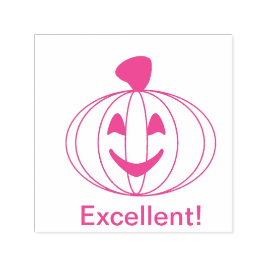 Exzellenter Kürbis Permastempel (Design)