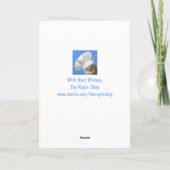 Exzellenter Llama-Abschluss Karte (Rückseite)