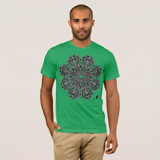 Exzellentes Octa Glyph T-Shirt (Vorne ganz)