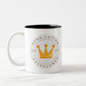 Exzellenz Afro-Latina - Panama-Tasse Zweifarbige Tasse (Links)