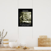 Exzellenz bei allen nach dem Motto: "Geben Sie imm Poster (Küche)