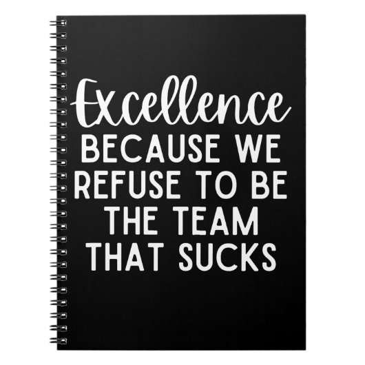 Exzellenz Beursache We weigert sich, Notizblock (Vorderseite)