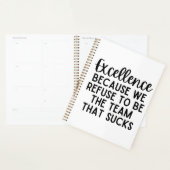 Exzellenz Beursache We weigert sich, Planer (Anzeige)