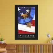 Exzellenz: Inspirationsquelle Leinwanddruck (Insitu (Wohnzimmer))