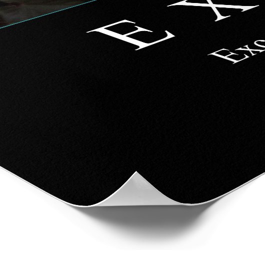 Exzellenz Poster (Ecke)