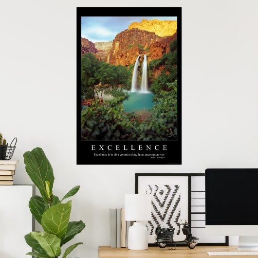 Exzellenz Poster (Heimbüro)