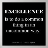 Exzellenz Poster (Vorne)