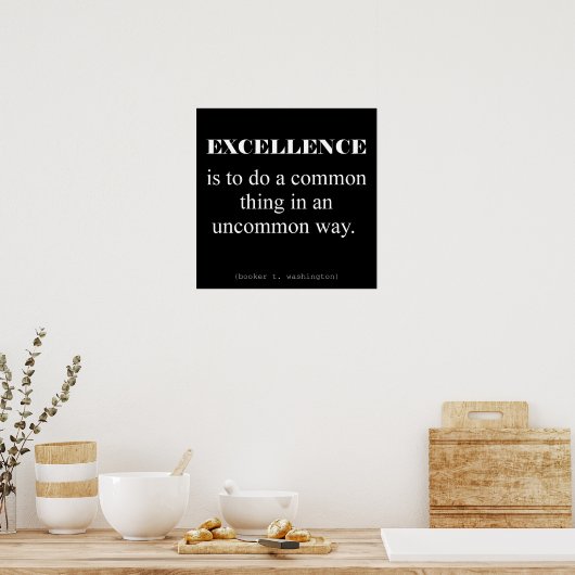 Exzellenz Poster (Küche)