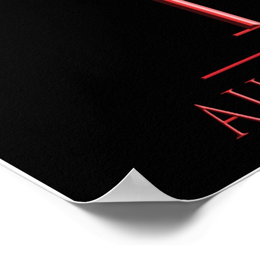 Exzellenz Poster (Ecke)