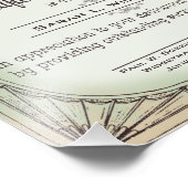 Exzellenzurkunde Anerkennung von Mitarbeitern Fotodruck (Ecke)