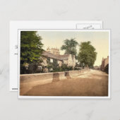 Eyam Plague Hütten, Derbyshire, England Classic Postkarte (Vorne/Hinten)