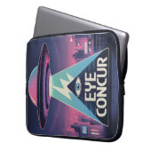 EYCONCUR ALIEN PYRAMID POWER Laptop Sleeve (Vorderseite Links)