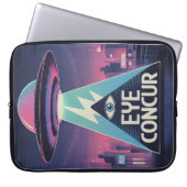 EYCONCUR ALIEN PYRAMID POWER Laptop Sleeve (Vorderseite)