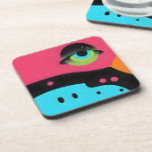 Eye Accept Radical Acceptance Getränkeuntersetzer (Linke Seite)