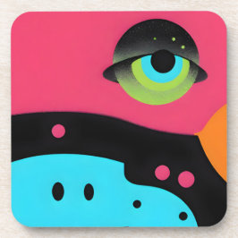 Eye Accept Radical Acceptance Getränkeuntersetzer