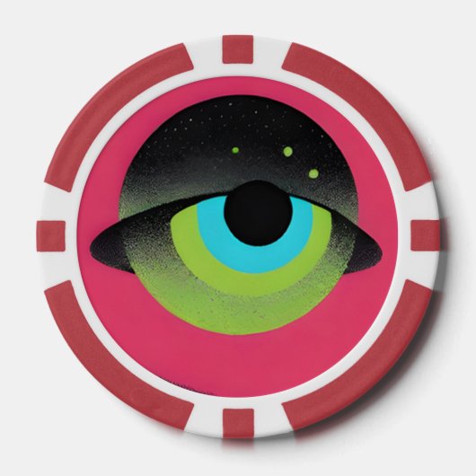 Eye Accept Radical Acceptance Pokerchips (Vorderseite)