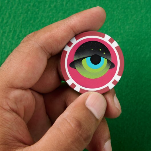 Eye Accept Radical Acceptance Pokerchips (Hand)