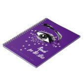 Eye and Stars Goals Notizblock (Linke Seite)