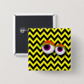 EYE badge : yellow Button (Vorne & Hinten)