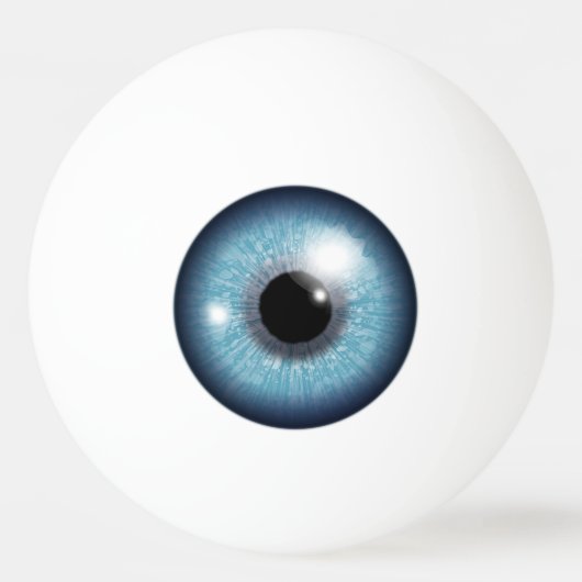 Eye Ball Ping Pong Ball Tischtennisball (Vorderseite)