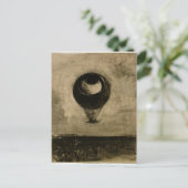 Eye Balloon Postkarte (Stehend Vorderseite)