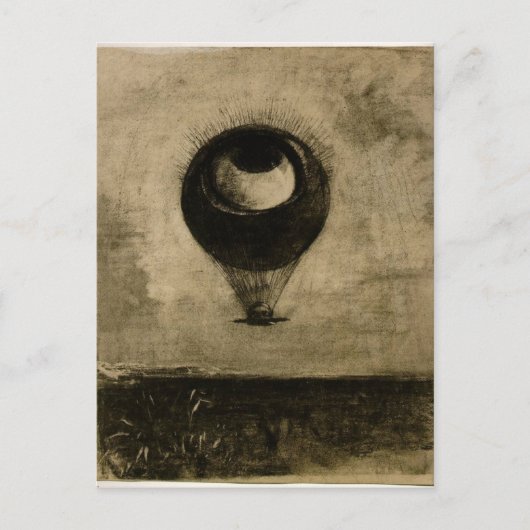 Eye Balloon Postkarte (Vorderseite)