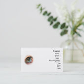 Eye Business Card Visitenkarte (Stehend Vorderseite)