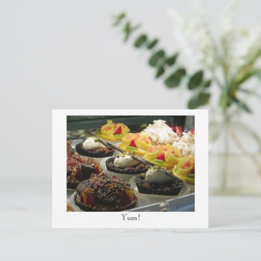 Eye Candy Postkarte (Stehend Vorderseite)