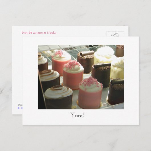 Eye Candy Postkarte (Vorne/Hinten)