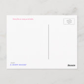 Eye Candy Postkarte (Rückseite)