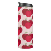 Eye Casing Modern Apple Pattern Thermosbecher (Nach rechts gedreht)