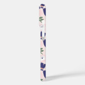 Eye-Catching Bold Blume Motif Handy Case - Colorf (Rückseite / Links)