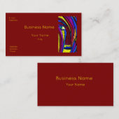 Eye Catching Business Cards Visitenkarte (Vorne/Hinten)