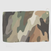 Eye Catching Camouflage Print Stylish Golfhandtuch (Horizontal)