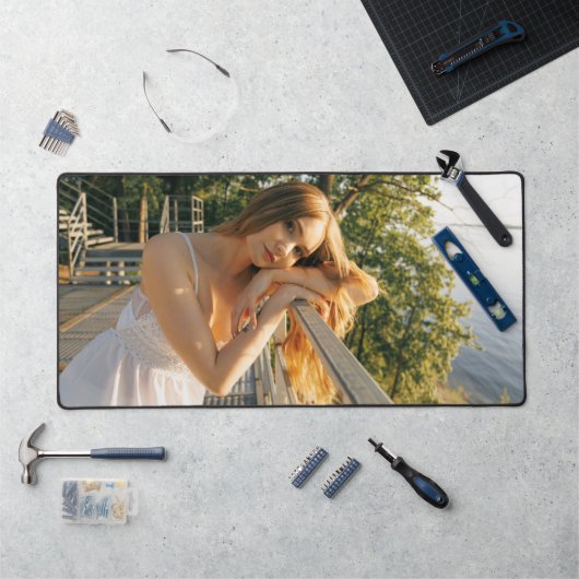 Eye Catching Custom Image Desk Mat for Office Use Schreibtischunterlage (Arbeitsplatz)