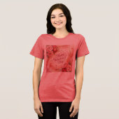 Eye Catching Happy Valentines Day Tri-Blend Shirt (Vorderseite voll)