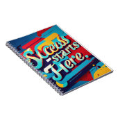 "Eye-Catching Success Art" Notizblock (Rechte Seite)