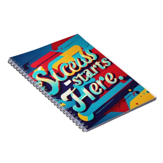 "Eye-Catching Success Art" Notizblock (Rechte Seite)