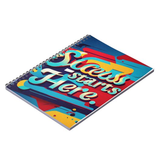 "Eye-Catching Success Art" Notizblock (Linke Seite)