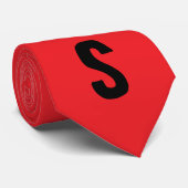 Eye catching unique random fashionable red black krawatte (Gerollt)