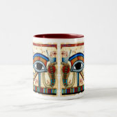 EYE DER HORUS Collection Zweifarbige Tasse (Mittel)