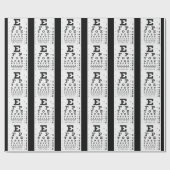 Eye Doc Wrapping Paper Geschenkpapier (Flach)