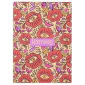 Eye Doodle Manifest Klemmbrett (Rückseite)