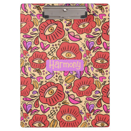 Eye Doodle Manifest Klemmbrett