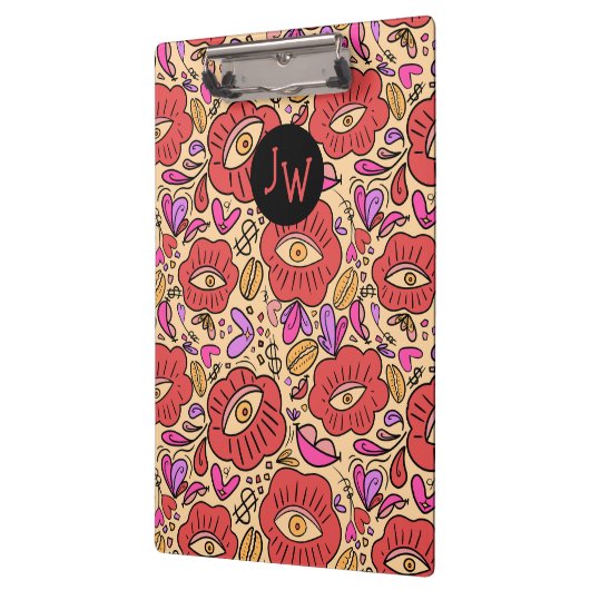 Eye Doodle Manifest Klemmbrett (Links)