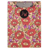 Eye Doodle Manifest Klemmbrett (Vorderseite)