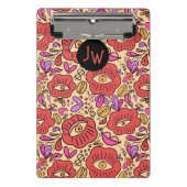 Eye Doodle Manifest Mini Klemmbrett (Vorderseite)