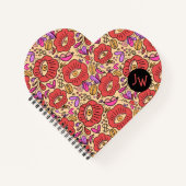 Eye Doodle Manifest Spiral Notebook Notizblock (Vorderseite)