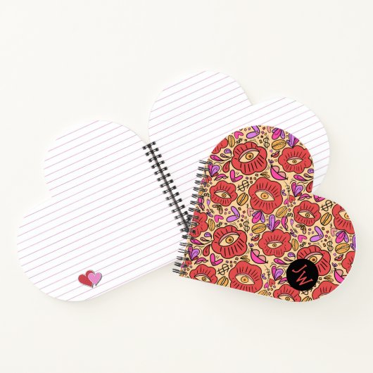 Eye Doodle Manifest Spiral Notebook Notizblock (Innenseite)