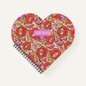 Eye Doodle Manifest Spiral Notebook Notizblock (Vorderseite)